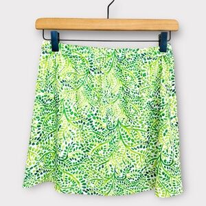 Solid & Striped Ronnie Body-con Mini Skirt Skirt Size Small Floral Print‎ Green
